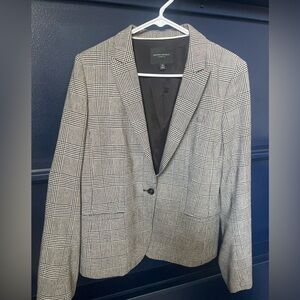 Banana Republic Classic Fit Glenn Plaid Blazer